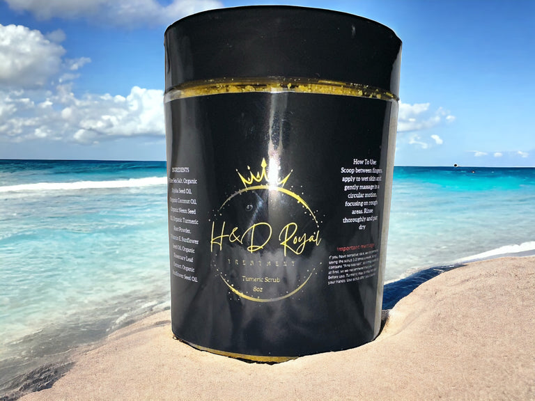 Turmeric Clear Skin Scrub (Clear skin in a bottle)